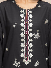 edenrobe Premium Festive Unstitched Lawn 3Pc Suit EWU5V1-31709