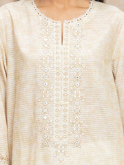 edenrobe Premium Festive Unstitched Lawn 3Pc Suit EWU5V1-31903