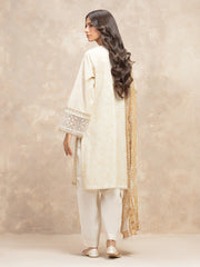 edenrobe Premium Festive Unstitched Lawn 3Pc Suit EWU5V1-31903
