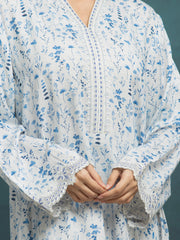 edenrobe Premium Festive Unstitched Raw Silk 3Pc Suit EWU5V16-30217