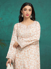 edenrobe Premium Festive Unstitched Raw Silk 3Pc Suit EWU5V16-30218