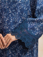 edenrobe Premium Festive Unstitched Raw Silk 3Pc Suit EWU5V16-30224