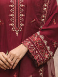 edenrobe Premium Embroidered Viscose Unstitched 3Pc Suit EWU5V19-32026