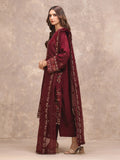 edenrobe Premium Embroidered Viscose Unstitched 3Pc Suit EWU5V19-32026