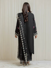 edenrobe Premium Embroidered Viscose Unstitched 3Pc Suit EWU5V19-32030