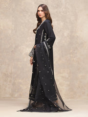 edenrobe Premium Embroidered Viscose Unstitched 3Pc Suit EWU5V19-32031