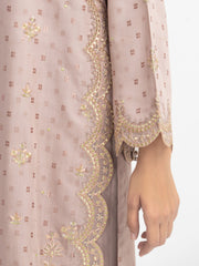 edenrobe Premium Embroidered Viscose Unstitched 3Pc Suit EWU5V19-32034