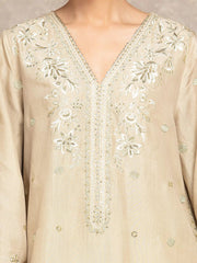 edenrobe Premium Embroidered Viscose Unstitched 3Pc Suit EWU5V19-32046