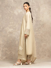 edenrobe Premium Embroidered Viscose Unstitched 3Pc Suit EWU5V19-32046