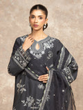 edenrobe Premium Embroidered Viscose Unstitched 3Pc Suit EWU5V19-32047