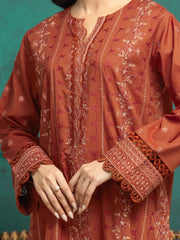 edenrobe Premium Festive Unstitched Cambric 3Pc Suit EWU5V2-31001