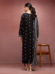 edenrobe Premium Festive Unstitched Cambric 3Pc Suit EWU5V2-31002