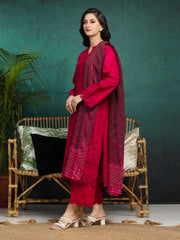 edenrobe Premium Festive Unstitched Cambric 3Pc Suit EWU5V2-31020