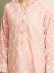 edenrobe Premium Festive Unstitched Cambric 3Pc Suit EWU5V2-31022