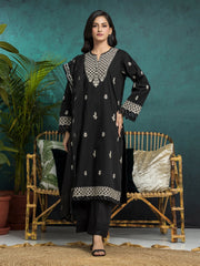 edenrobe Premium Festive Unstitched Cambric 3Pc Suit EWU5V2-31025