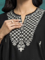 edenrobe Premium Festive Unstitched Cambric 3Pc Suit EWU5V2-31025