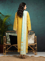 edenrobe Premium Festive Unstitched Cambric 3Pc Suit EWU5V2-31026