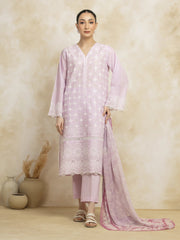 edenrobe Premium Festive Unstitched Cambric 3Pc Suit EWU5V2-31027