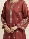 edenrobe Premium Festive Unstitched Cambric 3Pc Suit EWU5V2-31037