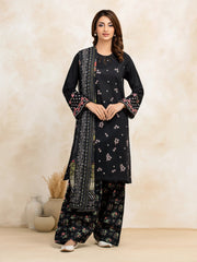 edenrobe Premium Festive Unstitched Cambric 3Pc Suit EWU5V2-31039