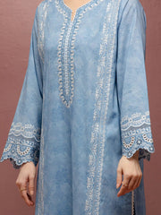 edenrobe Premium Festive Unstitched Cambric 3Pc Suit EWU5V2-31049