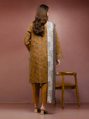 edenrobe Premium Festive Unstitched Cambric 3Pc Suit EWU5V2-31050