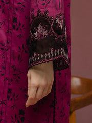 edenrobe Premium Festive Unstitched Cambric 3Pc Suit EWU5V2-31051