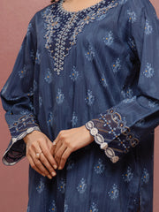 edenrobe Premium Festive Unstitched Cambric 3Pc Suit EWU5V2-31057