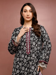 edenrobe Premium Festive Unstitched Cambric 3Pc Suit EWU5V2-31072