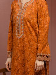 edenrobe Premium Festive Unstitched Cambric 3Pc Suit EWU5V2-31074