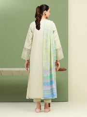 edenrobe Premium Festive Unstitched Cambric 3Pc Suit EWU5V2-31800