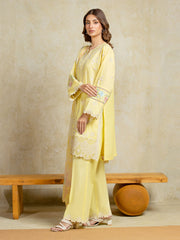 edenrobe Premium Festive Unstitched Cambric 3Pc Suit EWU5V2-31802
