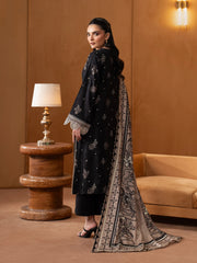 edenrobe Premium Embroidered Viscose Unstitched 3Pc Suit EWU5V20-32088