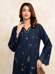 edenrobe Premium Festive Unstitched Jacquard 3Pc Suit EWU5V3-31151