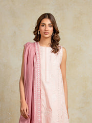 edenrobe Premium Festive Unstitched Jacquard 3Pc Suit EWU5V3-31157