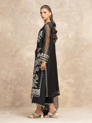 edenrobe Premium Festive Unstitched Organza 3Pc Suit EWU5V4-31266