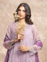 edenrobe Premium Festive Unstitched Chiffon 3Pc Suit EWU5V5-31300