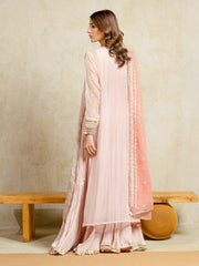 edenrobe Premium Festive Unstitched Chiffon 3Pc Suit EWU5V5-31302
