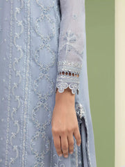 edenrobe Premium Festive Unstitched Chiffon 3Pc Suit EWU5V5-31303