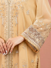 edenrobe Premium Festive Unstitched Chiffon 3Pc Suit EWU5V5-31306