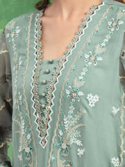 edenrobe Premium Festive Unstitched Chiffon 3Pc Suit EWU5V5-31307