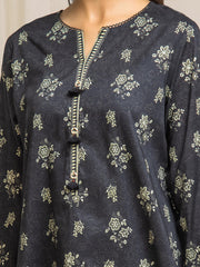 edenrobe Allure Lawn Unstitched Printed 3Pc Suit EWU6A1-35286