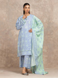 edenrobe Allure Lawn Unstitched Printed 3Pc Suit EWU6A1-36501