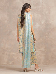 edenrobe Allure Lawn Unstitched Printed 3Pc Suit EWU6A1-36503