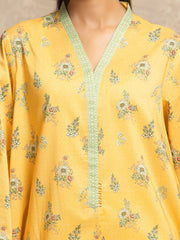 edenrobe Allure Lawn Unstitched Printed 3Pc Suit EWU6A1-36504