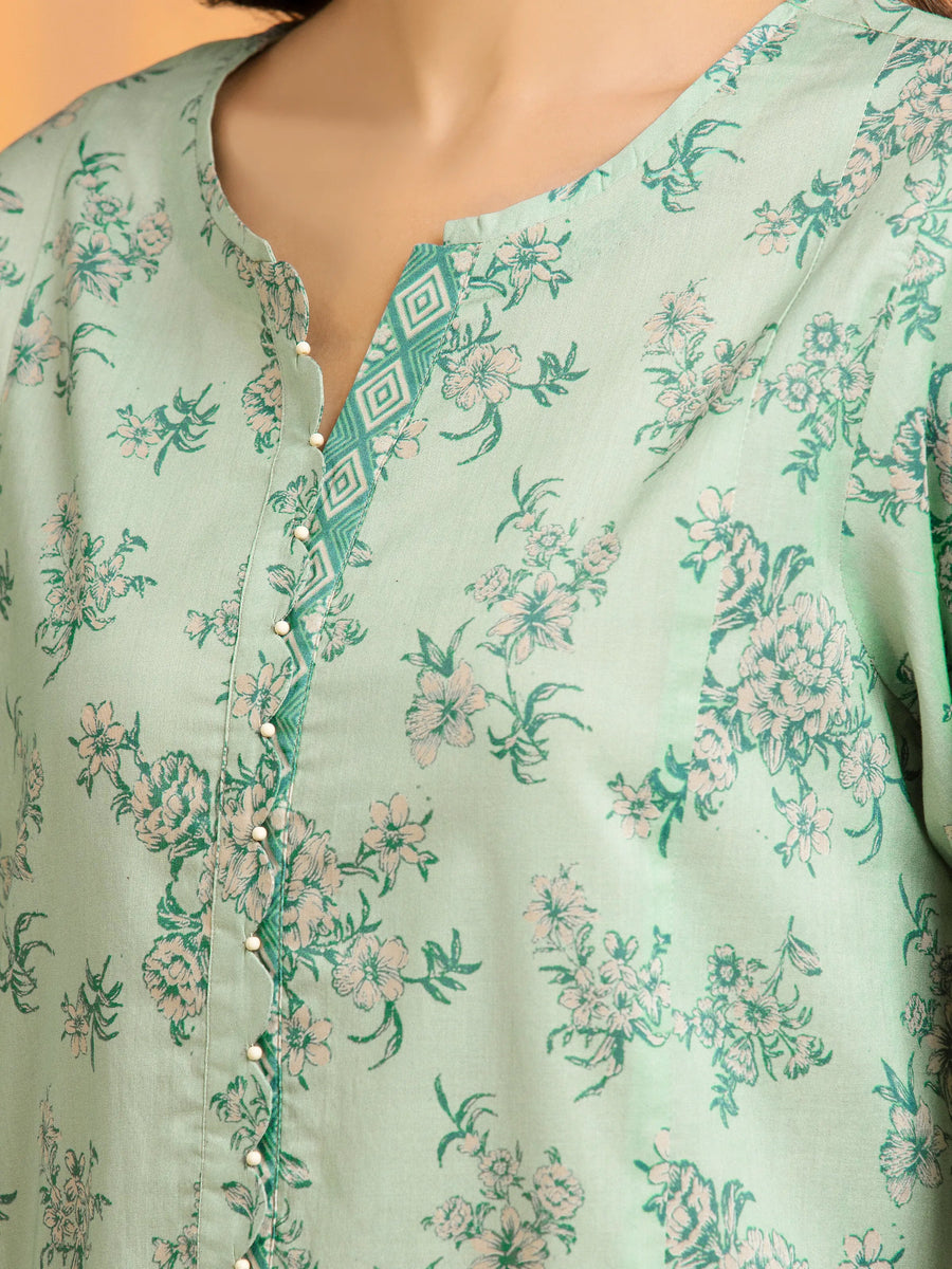 edenrobe Allure Lawn Unstitched Printed 3Pc Suit EWU6A1-36506