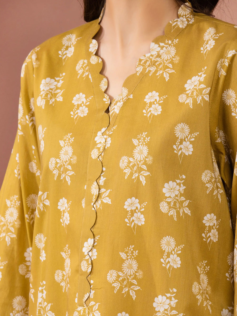 edenrobe Allure Lawn Unstitched Printed 3Pc Suit EWU6A1-36510