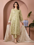 edenrobe Allure Lawn Unstitched Printed 3Pc Suit EWU6A1-36512