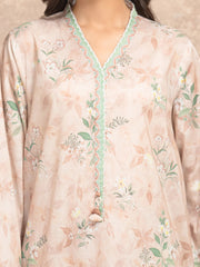 edenrobe Allure Lawn Unstitched Printed 3Pc Suit EWU6A1-36516