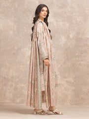 edenrobe Allure Lawn Unstitched Printed 3Pc Suit EWU6A1-36516